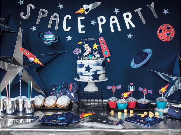 Produktbild Partydeco Weltall (Geschenktüte, 6 x)