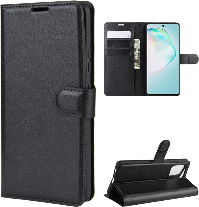 Immagine prodotto Cover-Discount Galaxy S10 Lite - Custodia in pelle nera (Samsung Galaxy S10 Lite)