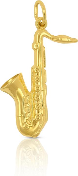 Muau Saxophon (750/18 K Gold)