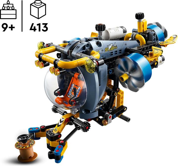 Productafbeelding LEGO Tiefseeforscher U-Boot (42201, LEGO Technic)