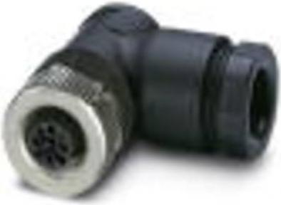 Actual product image Phoenix Contact 1408993 Sensor/actuator connector, unassembled M12 socket, angled Number of poles: 5 1 pc.