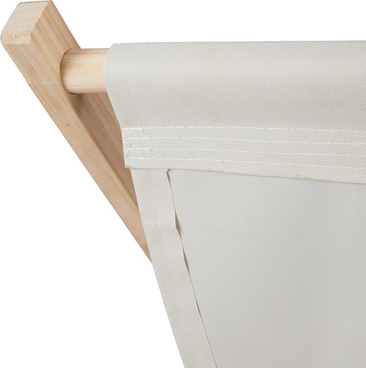 Image du produit Relaxdays Chaise longue pliable, en bois (93.50 cm)