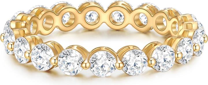Yokoamii Damen Metall Glaskristall gelbgold - 30090