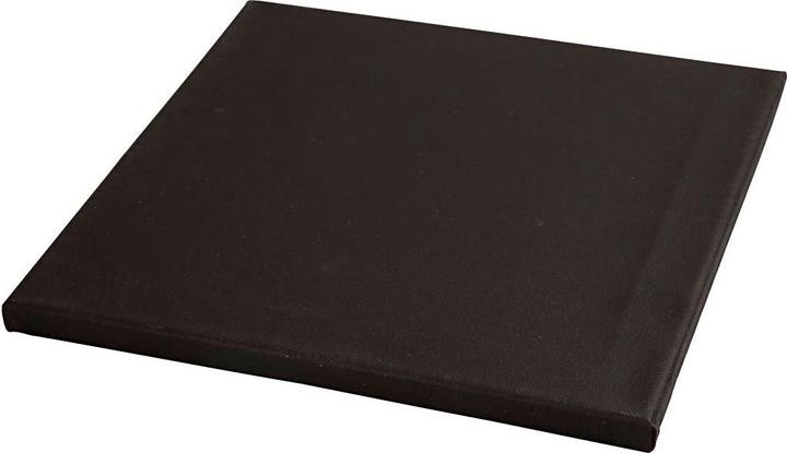 Image du produit Creativ Company Artistline Toile Noir 30x30cm, 10 pcs. (30 x 30 cm)