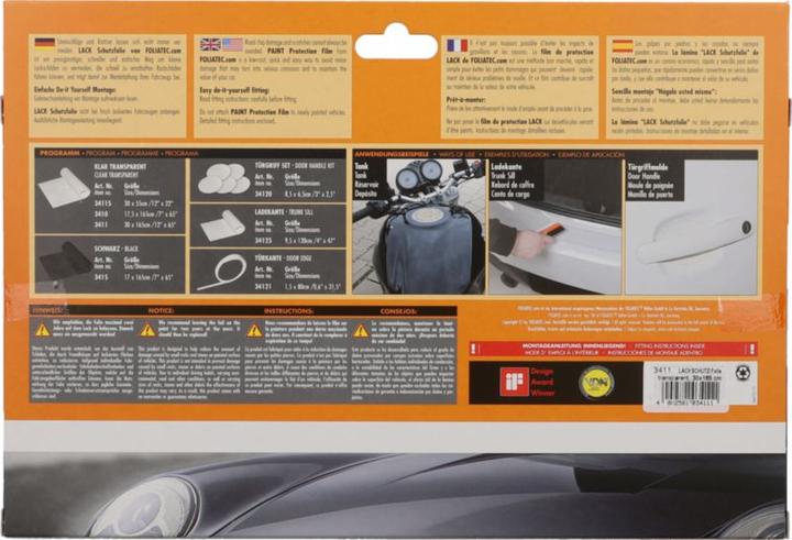 Actual product image Foliatec Protective film