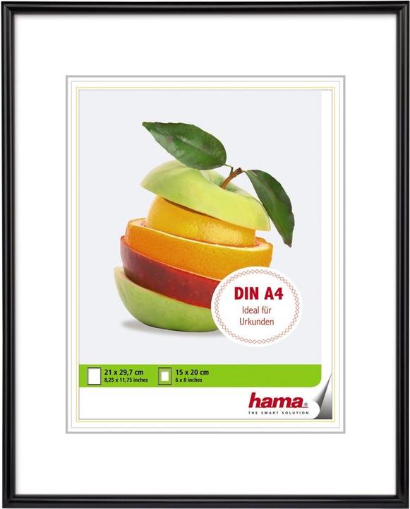 Actual product image Hama Plastic frame Seville, Black (15 x 20 cm)