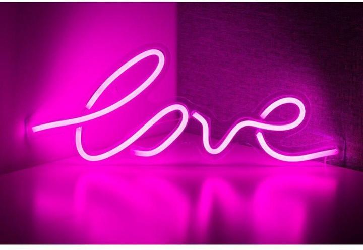 Produktbild OEM Lights for outdoor use Neon LED on USB - LOVE model
