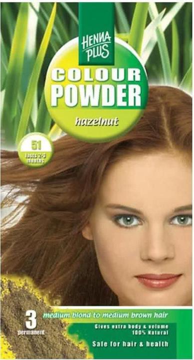 Produktbild Hennaplus Colour Powder (51 Haselnuss)