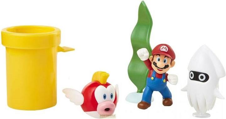 Image du produit Jakks Pacific World of Nintendo Super Mario Diorama Set assortiment (6)