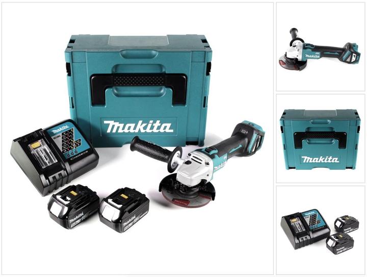 Actual product image Makita Cordless angle grinder (125 mm)