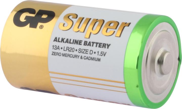 Produktbild GP Batteries Batterie D Mono Super, 4 Stück (4 Stk., Gerätespezifisch)