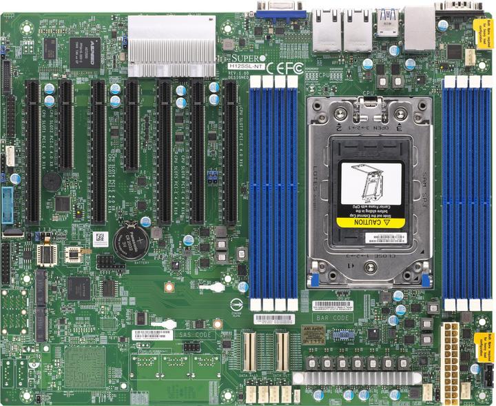 Supermicro Super Micro H12SSL-NT (SP3, AMD SoC, ATX)