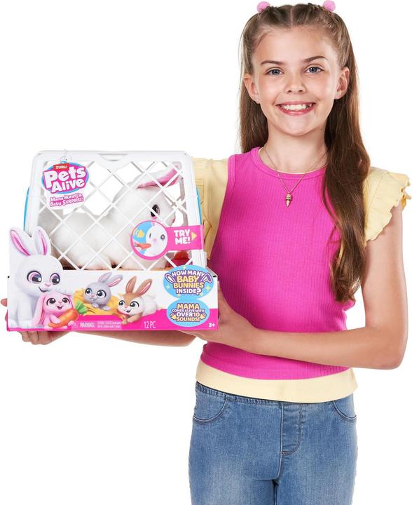 Produktbild Zuru Pets Alive Mama Bunny Surprise (20 cm)