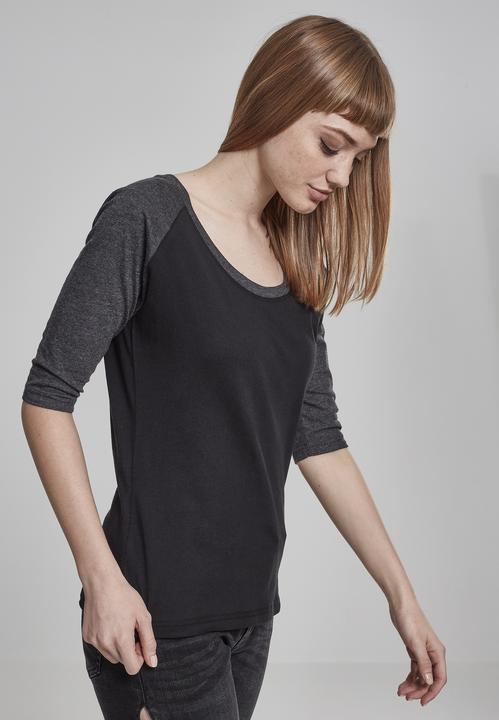 Produktbild Urban Classics Ladies 3/4 Contrast Raglan Tee (XS)
