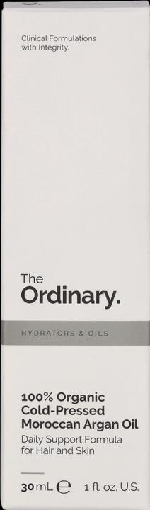 Actual product image The Ordinary Cloud.sales Cosmetics Original 100% Cold-Pressed Moroccan Argan Oil 30ml (Body oil, 30 ml)