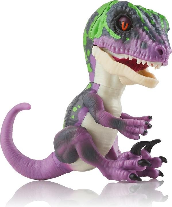 Actual product image WowWee Fingerlings Dino Baby Velociraptor assorted colours
