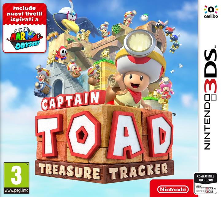 Produktbild Nintendo Captain Toad: Treasure Tracker (3DS, IT)