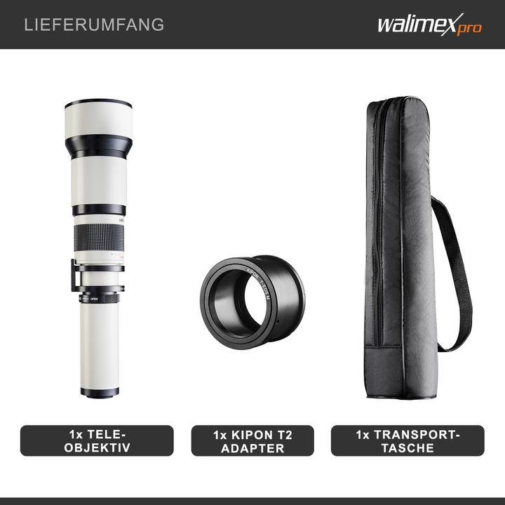 Actual product image Walimex 650-1300/8-16 DSLR Pentax K (Pentax K, full size)