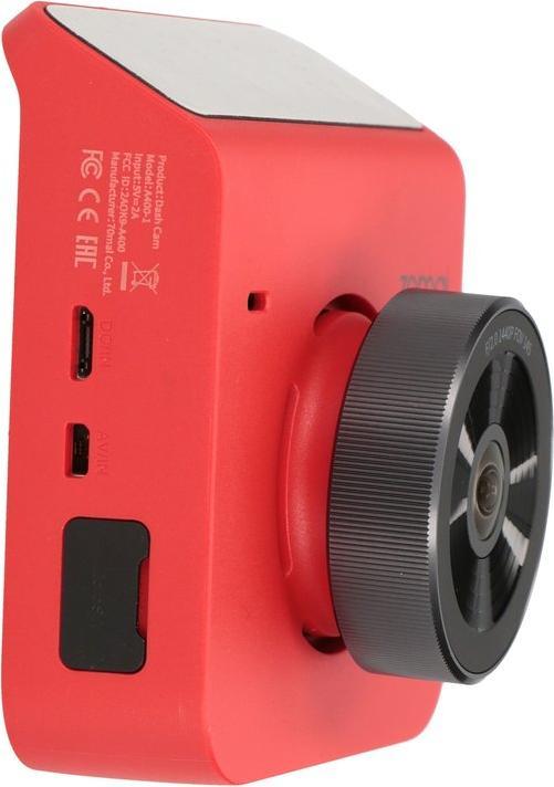 Actual product image 70mai car DVR DASH CAM A400 QHD MIDRIVE A400 + RC09 red (GPS receiver, Wi-Fi, Built-in display, QHD)