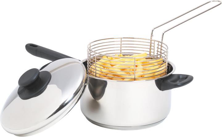 Produktbild Kitchen Craft Frittiertopf und Korb (Kochtopf, Edelstahl)