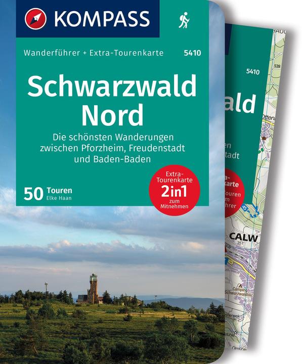 Produktbild Wanderführer 5410 Schwarzwald Nord, Die schönsten Wanderungen zwischen Pforzheim (Deutsch, Elke Haan, 2022)