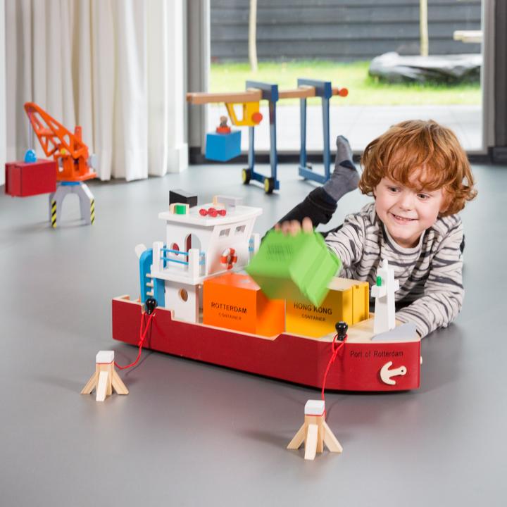 Produktbild New Classic Toys Containerschiff