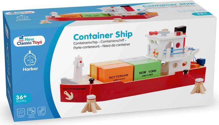 Produktbild New Classic Toys Containerschiff