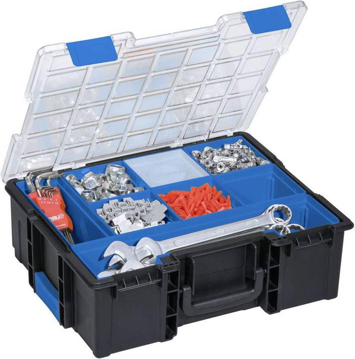 Produktbild Allit EuroPlus Pro K 44.144/8L, Profi-Kleinteilekoffer mit Verbinder (1 Teile)