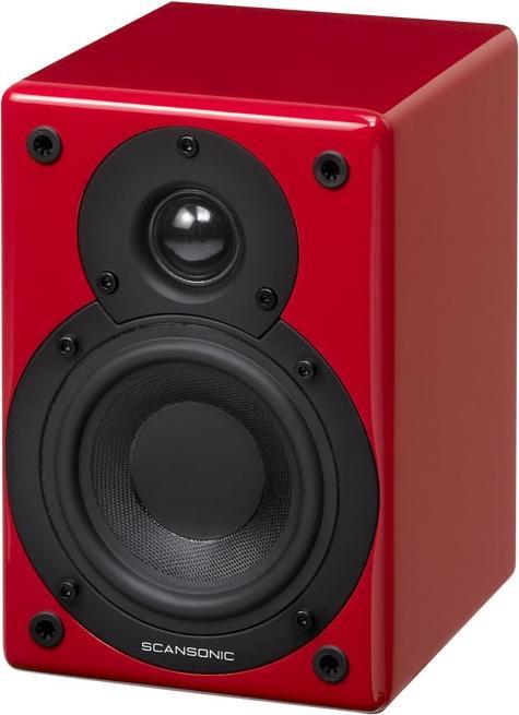 Scansonic S4 minireol højttaler - SØLV GRÅ