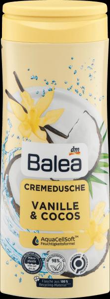 Produktbild dm Balea Cremedusche Vanille und Cocos (300 ml)