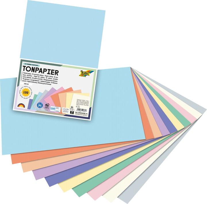 Image du produit Folia Papier d'argile (130 g/m², 100 x)