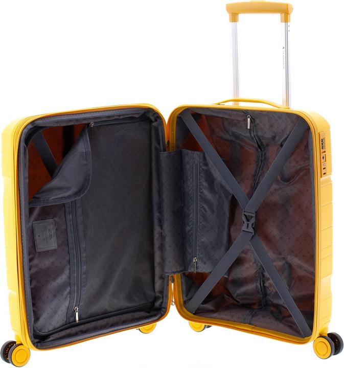 Immagine prodotto Wüsthof 3800 Carrello cabina a 4 ruote da 55 cm con ripiegamento elastico (36 l, Bagaglio a mano (fino a 50 litri))