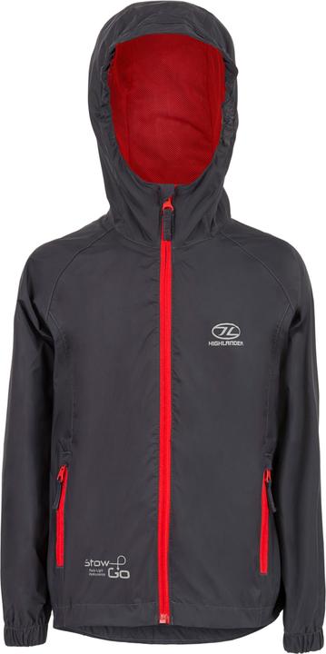 Produktbild Highlander Stow & Go Kids C'coal Pky Jkt - 11/12 (11, 12)