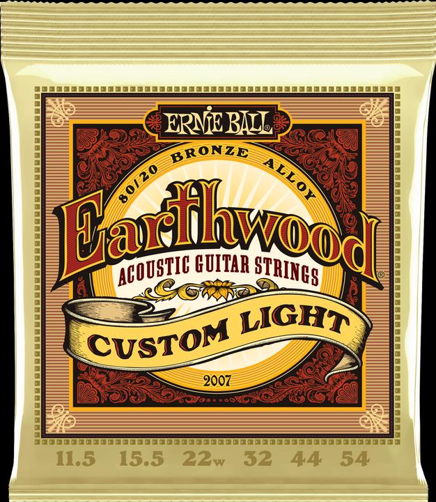Ernie Ball Akustik Earthwood Bronze (6 x, Gitarre, 0.01")