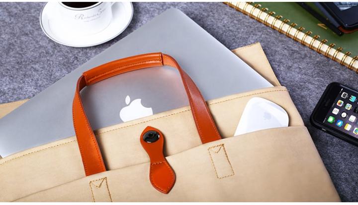 Image du produit Cartinoe Sac à main pour ordinateur portable / Macbook 13 pouces Marron