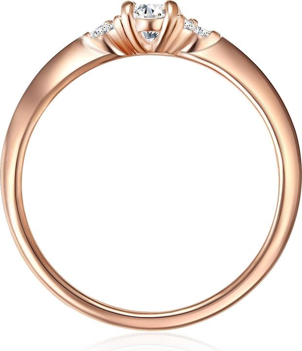 Produktbild Trilani Damen Sterling Silber Zirkonia roségold - 11198 (23, 63, 925 Silber)