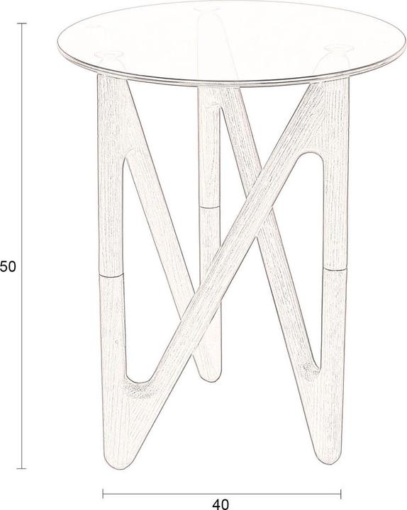 Produktbild Dutchbone Table (40 x 40 x 50 cm)