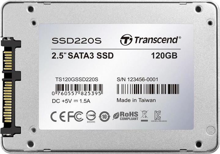 Produktbild Transcend 220s (120 GB, 2.5")