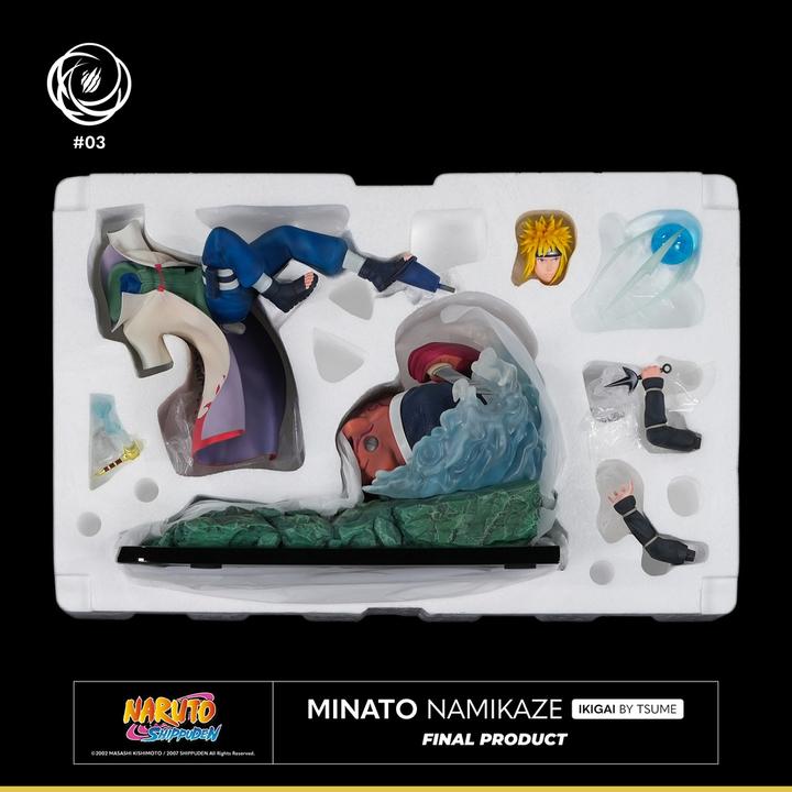 Actual product image Tsume Naruto Shippuden "Minato Namikaze" Ikigai 1/6 Statue