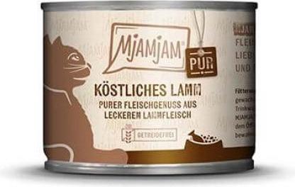Immagine prodotto Mjamjam Puro piacere della carne - Delizioso agnello puro (Adulto, 12 pz., 1500 g)