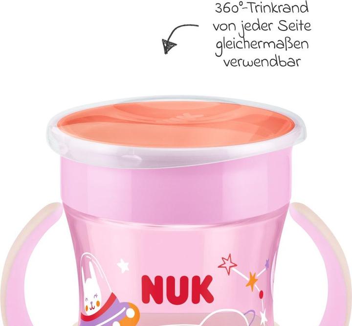 Produktbild NUK Mini Magic Cup Night, 160ml, einzigartiger Trinkrand, abdichtende Silikonscheibe, ab 6 Monaten