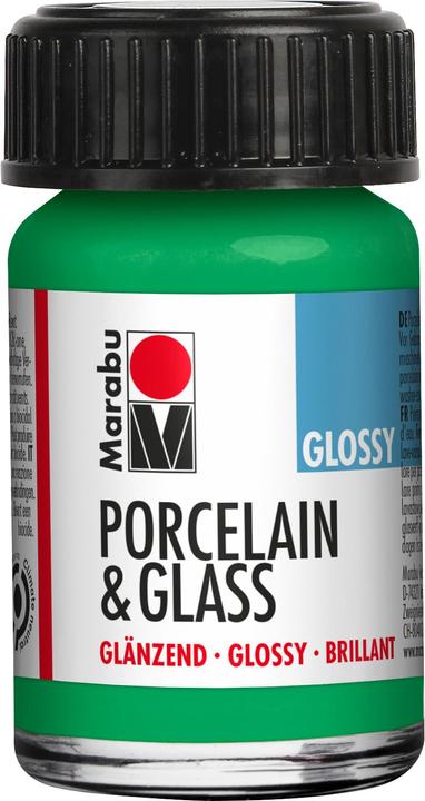 Marabu Glas- und Porzellanfarbe 158 Apfel, 15 ml (Apfel, 15 ml)