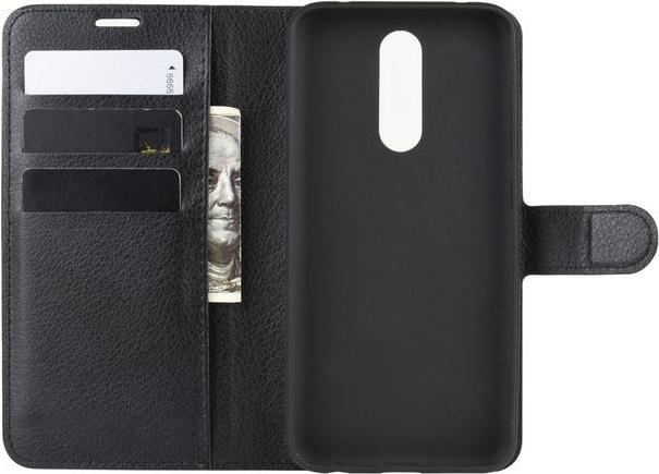 Actual product image MU Classic Litchi Leather Bookcover Series (Xiaomi Redmi 8)