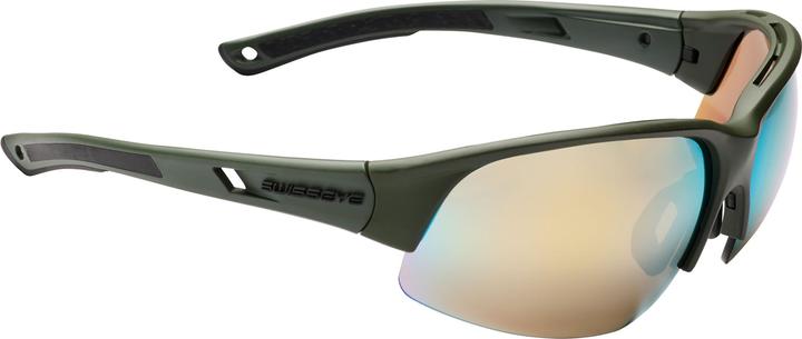 Image du produit Swiss Eye Tilton Halfrim (green matt-black brown gold, Noir mat)