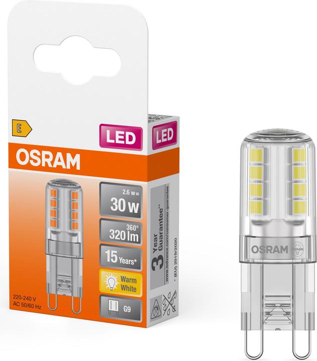 Produktbild Osram Led Pin (G9, 2.60 W, 320 lm, 1 x, E)