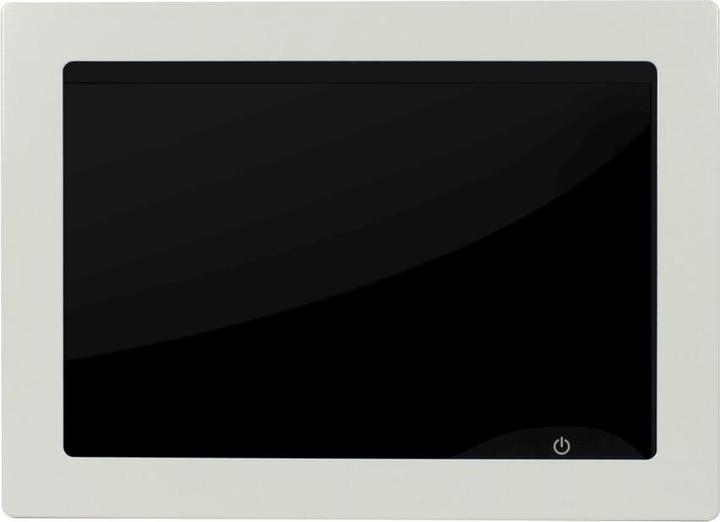 Actual product image Allnet touch display tablet 12 inch zbh bezel for mounting frame white narrow (12", White)