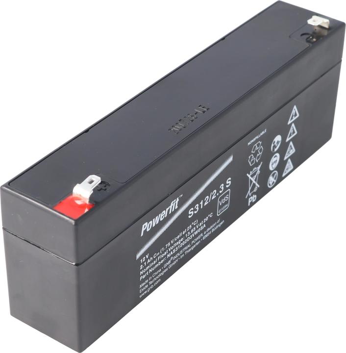 Actual product image Exide Powerfit S312/2.3 S Lead Battery 12 Volt with 2100mAh (12 V, 2.10 Ah)