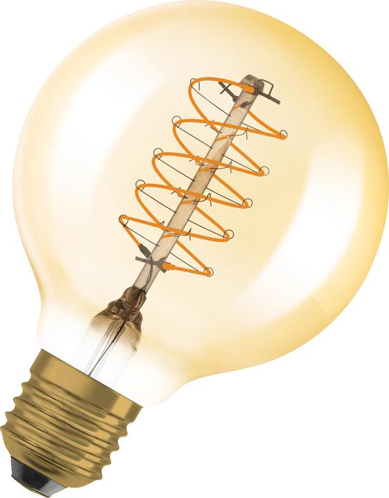 Osram Vintage-Lampe (E27, 4.80 W, 420 lm, 1 x, F)