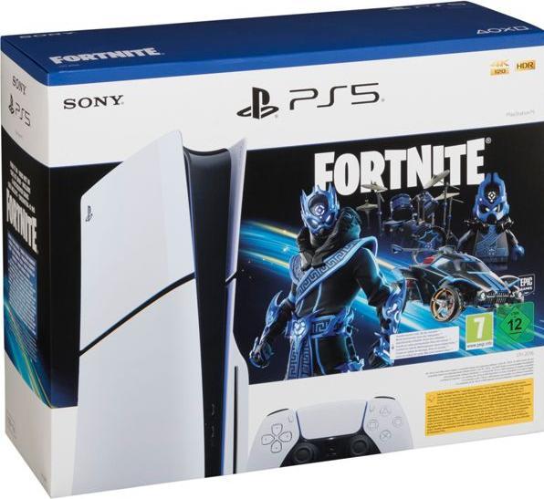 Image du produit Sony PlayStation 5 Slim Disk Edition - Bundle Cobalt Star de Fortnite