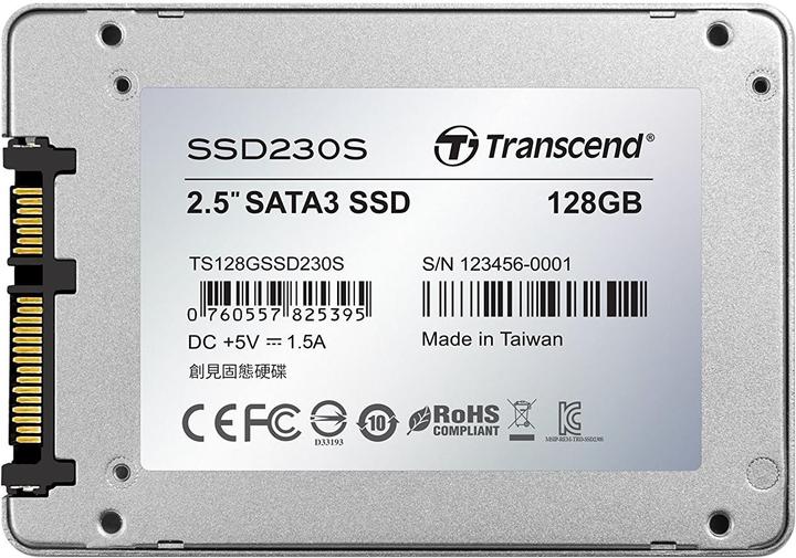 Actual product image Transcend Ssd230s (128 GB, 2.5")